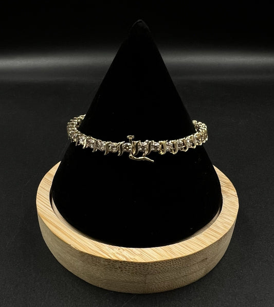 7.25” 14K Solid Yellow Gold Natural Diamond Tennis Bracelet ~2ct | 12.66g 5.5mm
