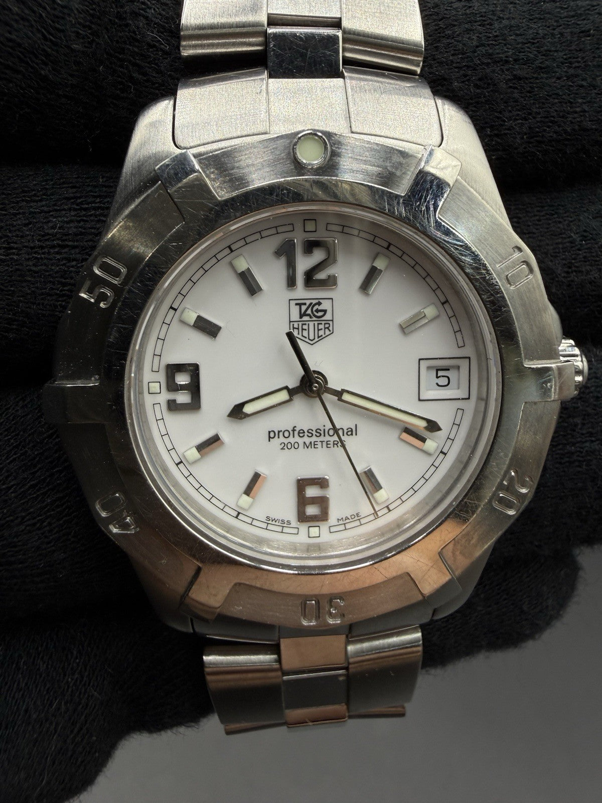 Tag Heuer Professional Exclusive 38mm Men’s Date Watch 200M Ref. WN1111-0