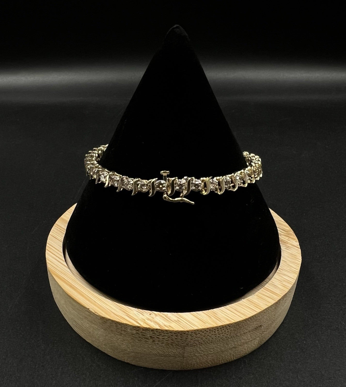 7.25” 14K Solid Yellow Gold Natural Diamond Tennis Bracelet ~2ct | 12.66g 5.5mm