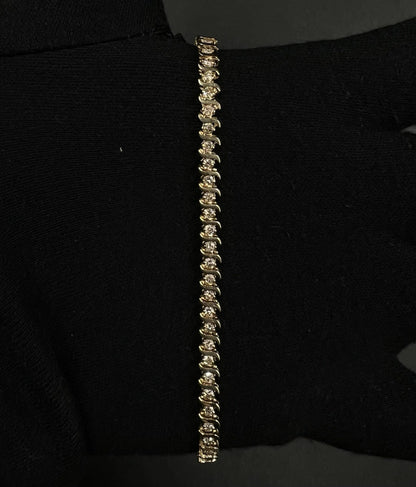 7.25” 14K Yellow Gold Natural Diamond Tennis Bracelet | 9.42g | ~1.5ct | 4.5MM |