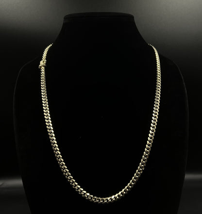 25” 10K Solid Yellow Gold Miami Cuban Chain | 62.5g | 6mm | Box Clasp |