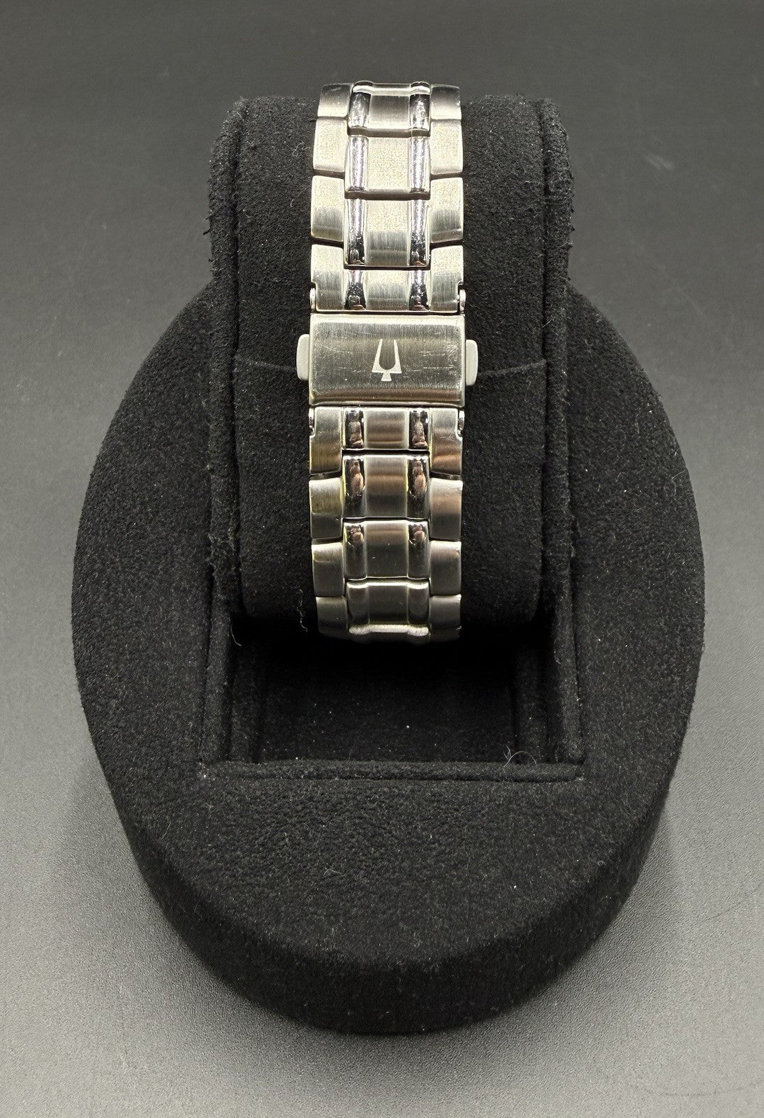 Bulova 38MM Men’s Classic Blue Sunburst Dial Stainless Steel Date Watch C860882