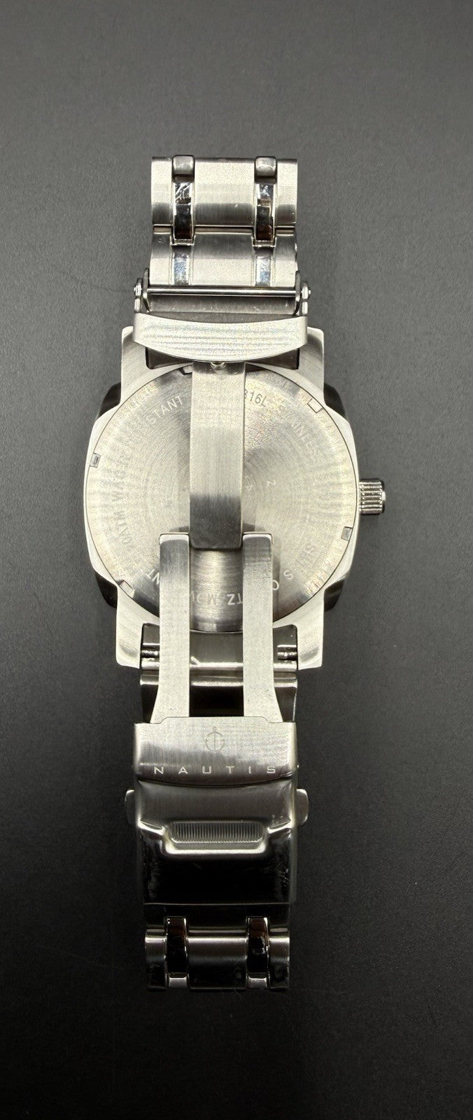 Nautis Stealth Professional Diver 45MM Men’s Day/Date Swiss MVMT Watch GL2087-D