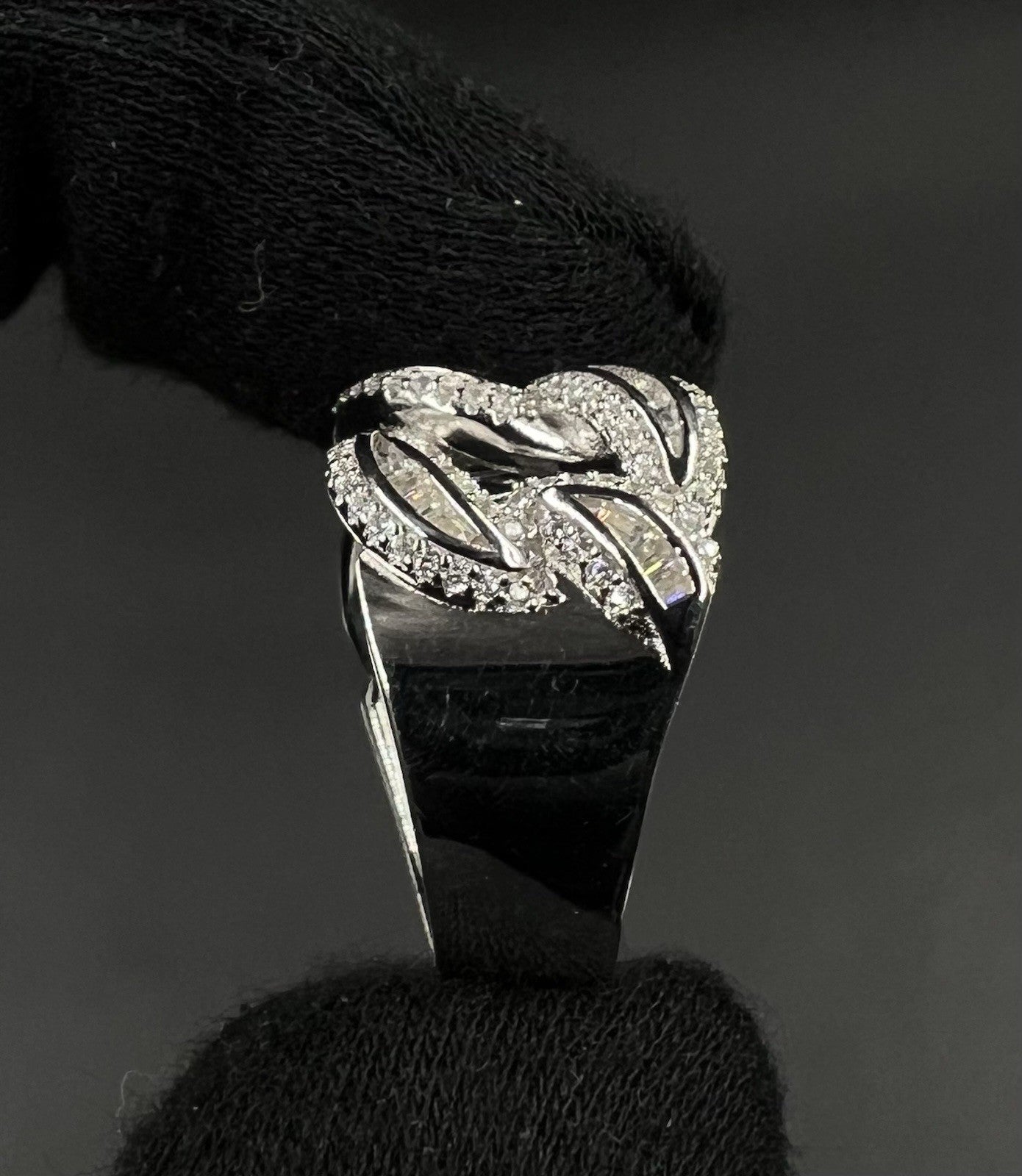 925 Solid Sterling Silver Miami Cuban Ring | Size 8.25 | 11.3g | BS