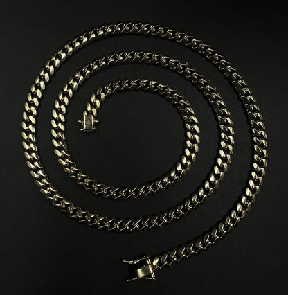 25” 10K Solid Yellow Gold Miami Cuban Chain | 62.5g | 6mm | Box Clasp |