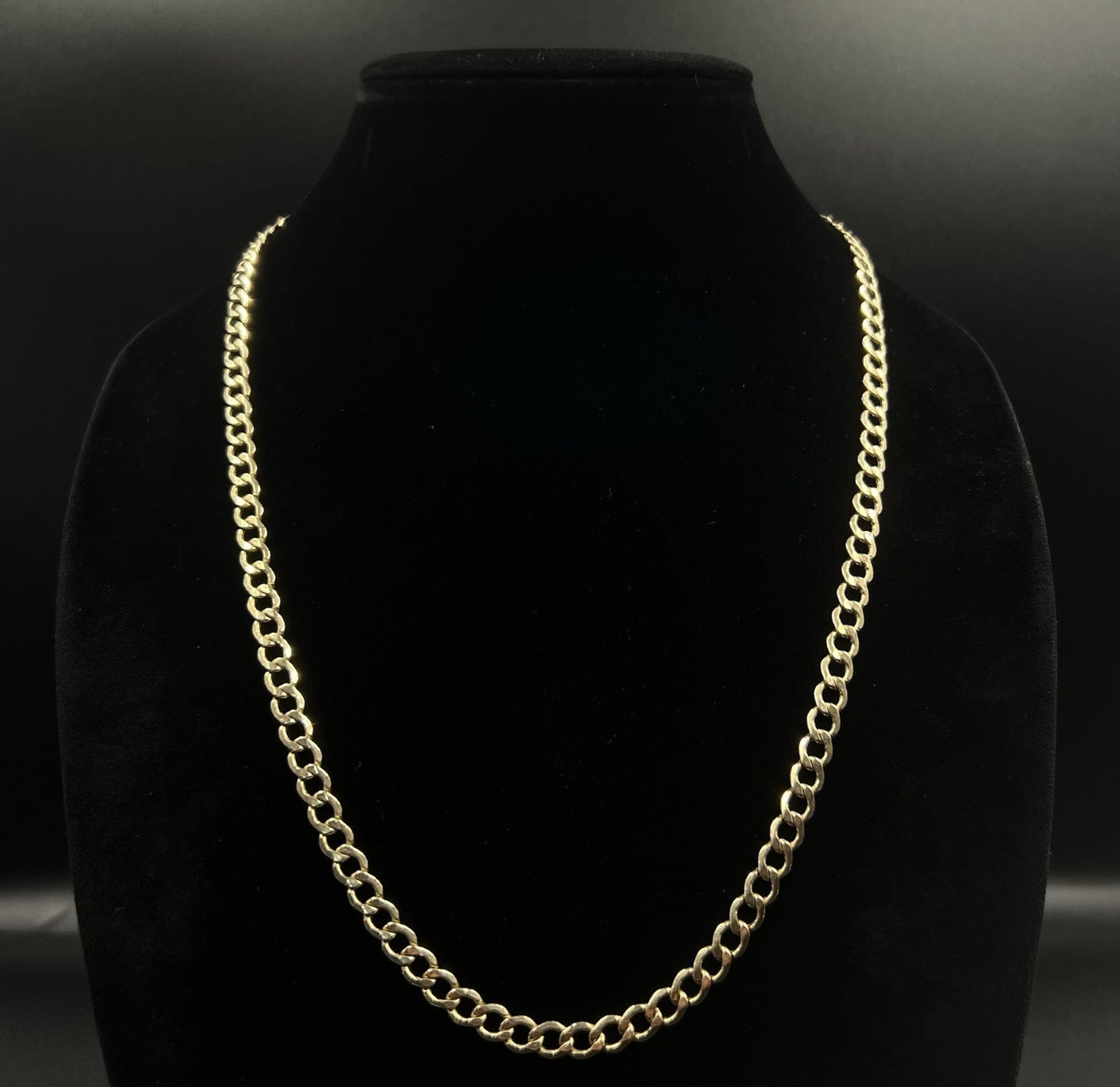 24.25” 14K Hollow Yellow Gold Diamond Cut Cuban Chain 12.95g | 6.2MM | Turkey |