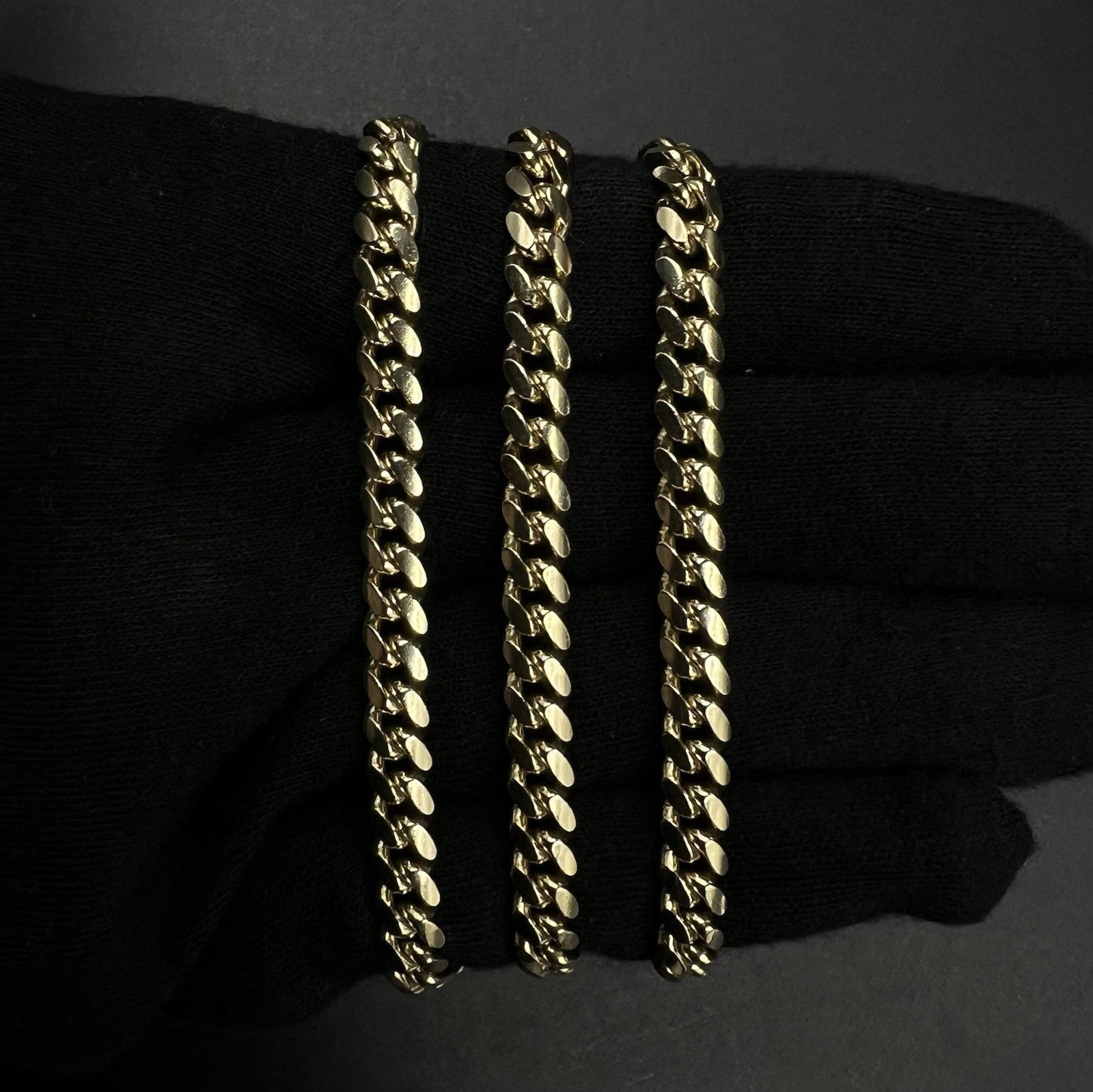 25” 10K Solid Yellow Gold Miami Cuban Chain | 62.5g | 6mm | Box Clasp |