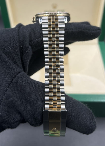 Rolex Datejust 36mm 126233 Champagne Dial 2021 Jubilee Two-Tone 18k SS Box Card