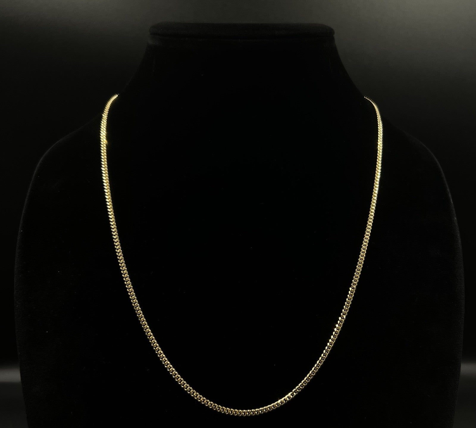 22” 14K Solid Yellow Gold Diamond Cut Miami Cuban Chain | 12g | 2.6MM | Lobster