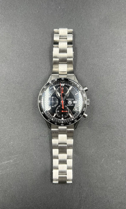 Tag Heuer Carrera 41MM Automatic Chronograph Date Swiss Made Watch CV2014 100M