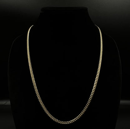 24” 14K Solid Yellow Gold Miami Cuban Chain | 37g | 4.5MM | Box Clasp |