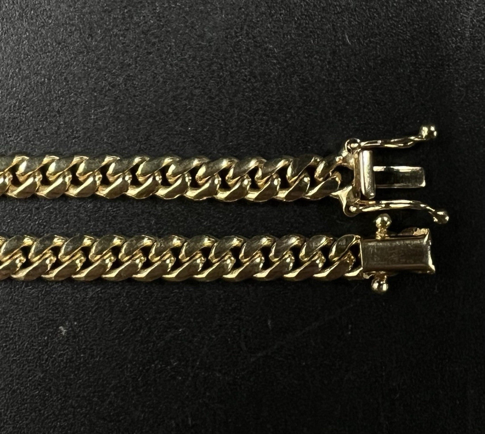 24” 14K Solid Yellow Gold Miami Cuban Chain | 37g | 4.5MM | Box Clasp |