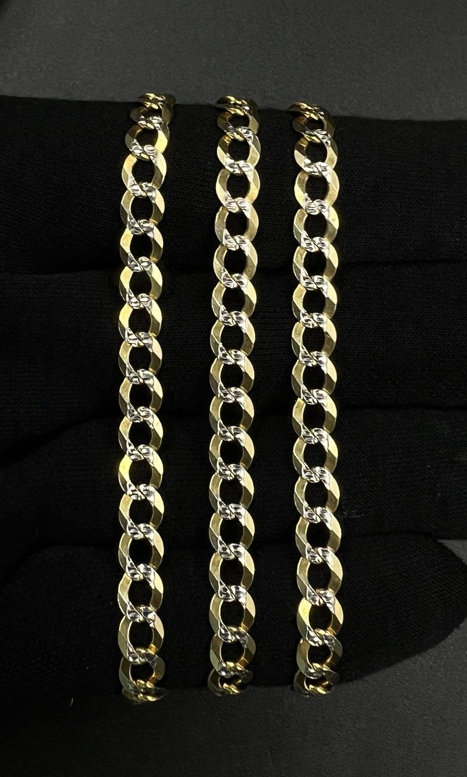 22.25” 14K Solid Yellow Gold Diamond Cut Cuban Chain | 19.7g | 5.6mm | Lobster |