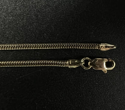 18” 14K Solid Yellow Gold Snake Chain | 5.09g | 1.7mm | Lobster Clasp |