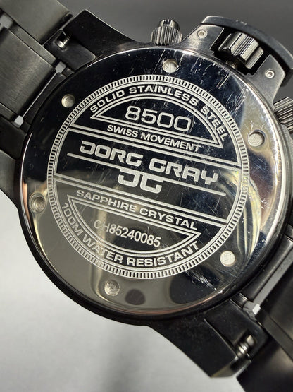 Jorg Gray 45MM Signature Multi Function Chronograph Watch - Swiss MVMT JG8500-24