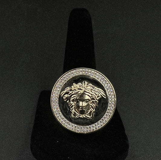 14K Semi-Solid Yellow Gold Natural Diamond Ring | Size 10 | ~1.5ct | 11.09g |