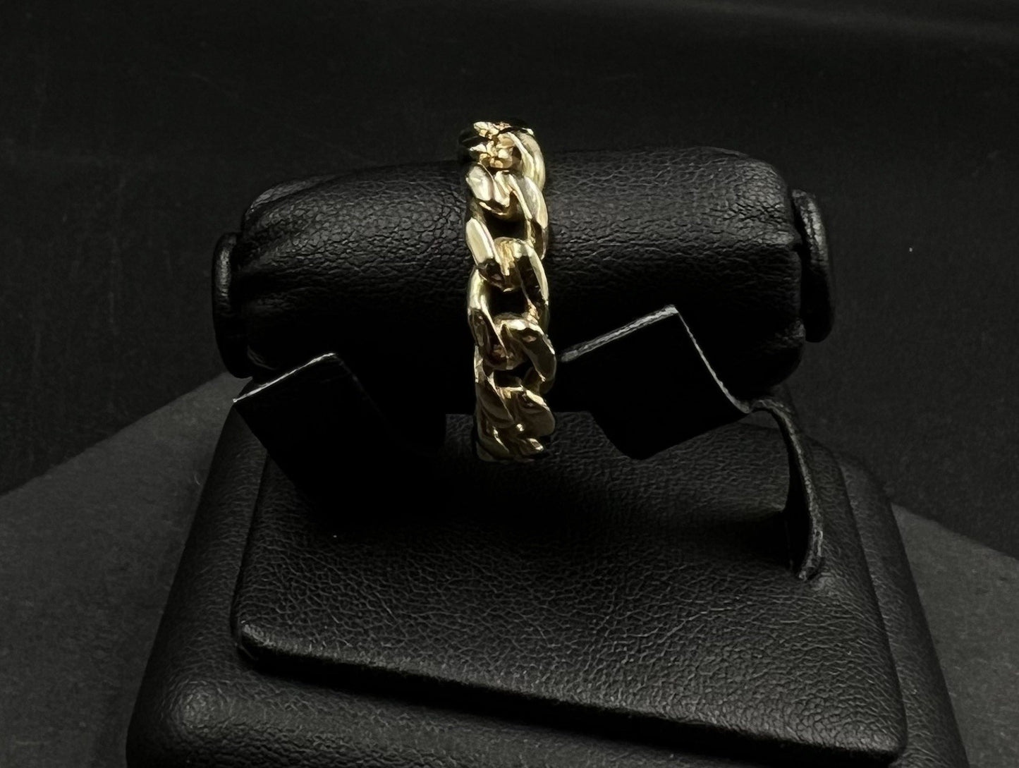 10K Solid Yellow Gold Miami Cuban Ring | Size  10.25 | 7g | 6mm Wide |
