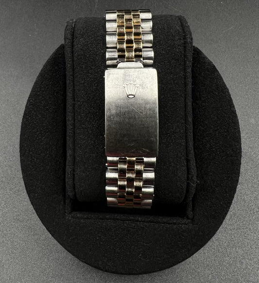 Rolex Datejust 16013 36mm Two Tone Jubilee MOP Diamond Roman Dial Quickset Watch