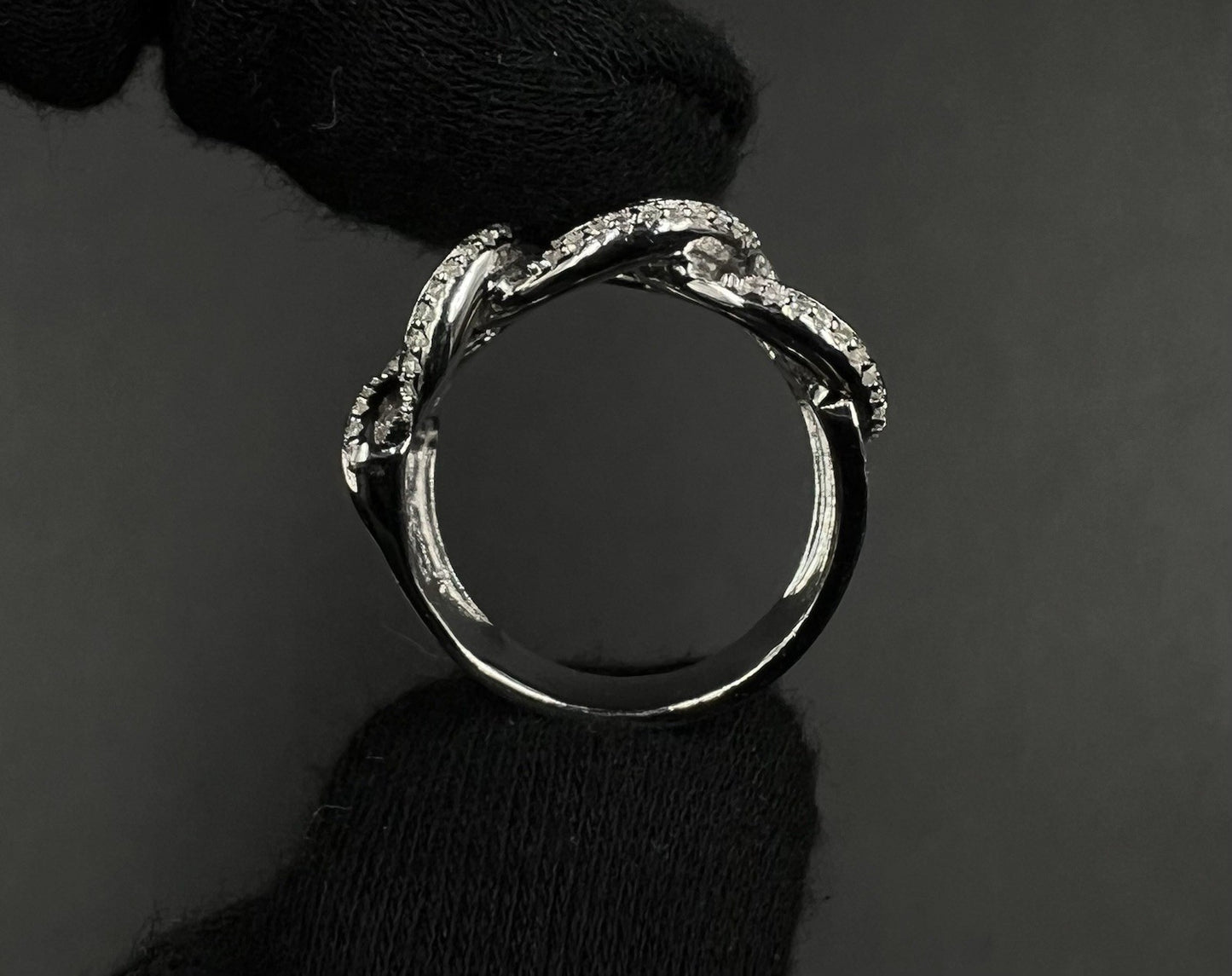 925 Solid Sterling Silver Miami Cuban Ring | Size 8.25 | 11.3g | BS