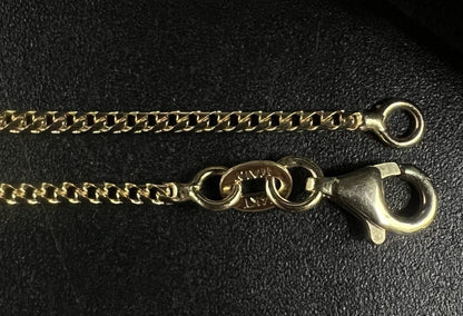 20” 14K Solid Yellow Gold Diamond Cut Franco Box Chain | 7g | 1.5MM | Jacoje |