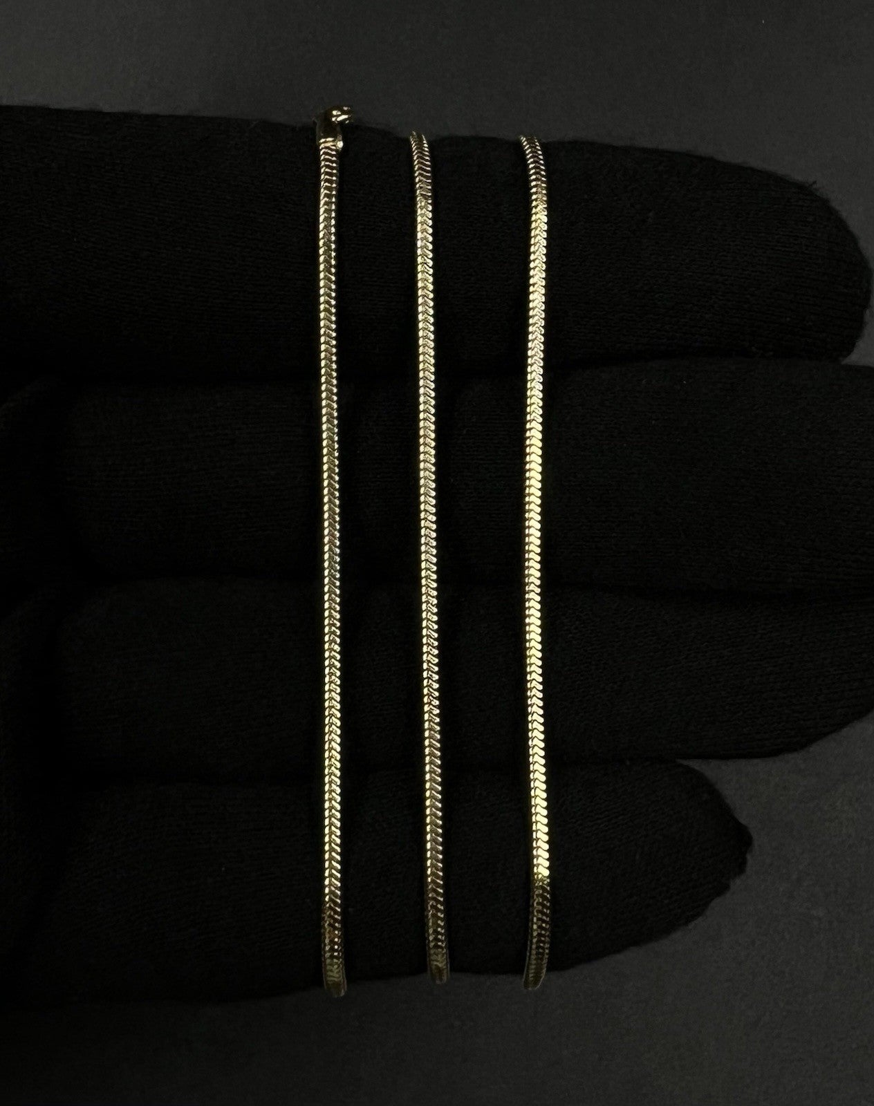 18” 14K Solid Yellow Gold Snake Chain | 5.09g | 1.7mm | Lobster Clasp |