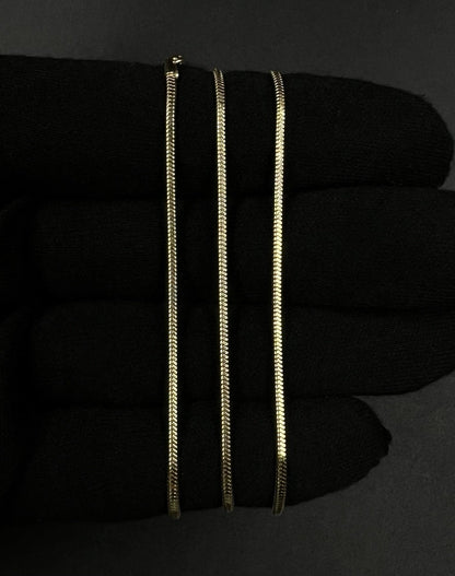 18” 14K Solid Yellow Gold Snake Chain | 5.09g | 1.7mm | Lobster Clasp |