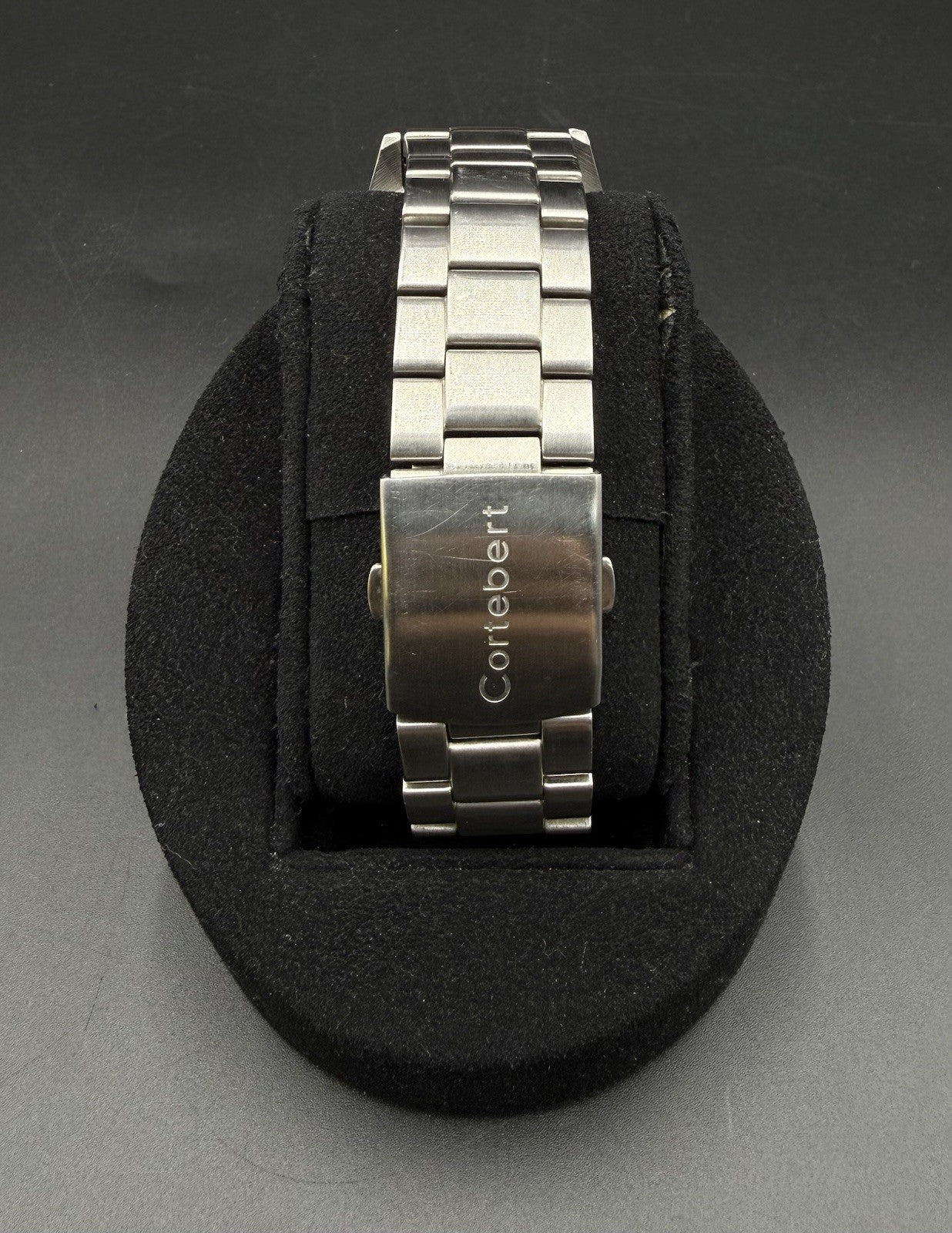 Cortebert Elevation Men’s 44MM Pilot Chronograph Date Watch CB-3003 - Slide Rule