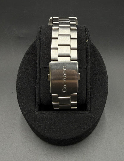 Cortebert Elevation Men’s 44MM Pilot Chronograph Date Watch CB-3003 - Slide Rule